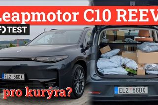 Leapmotor C10 REEV jako auto pro kurýra | fDrive - elektromobily